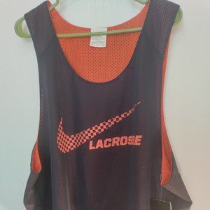 Nike Lacrosse Tank Top Size 2/3XL Blue and Orange Nike Lacrosse Jersey Tank